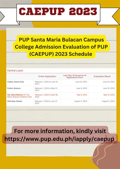 pup sta maria courses